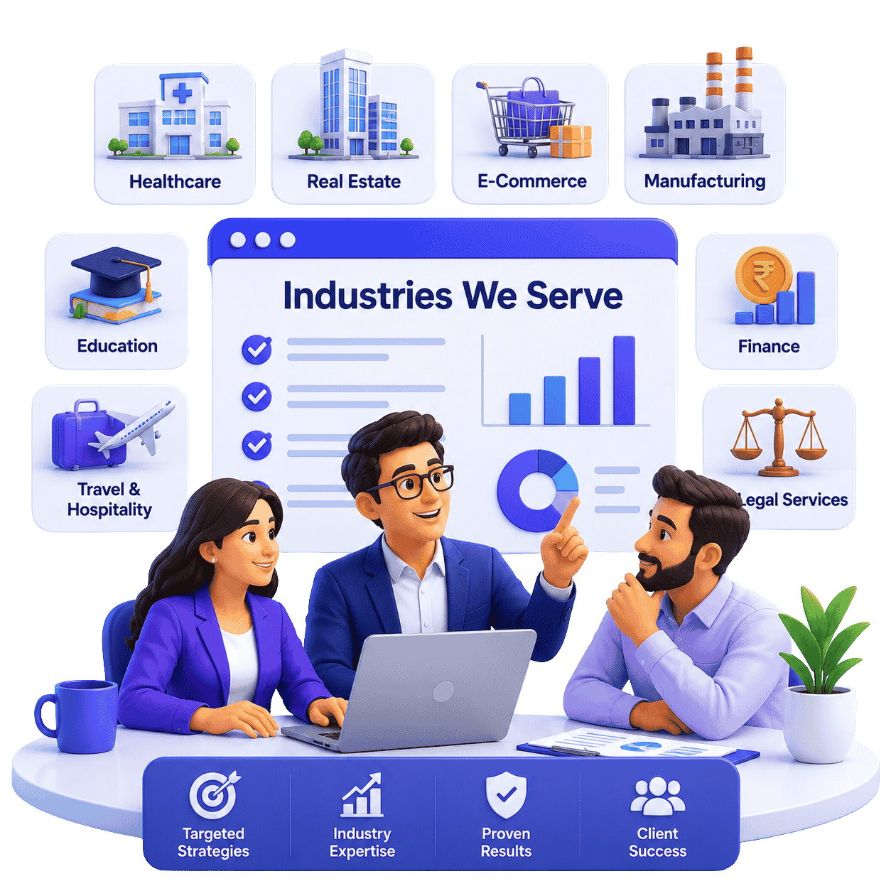 Industries We Serve - DigiHub Group