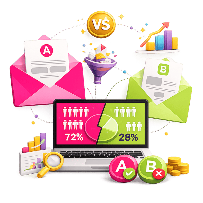 A/B Testing Email Campaign Services & Optimisation
